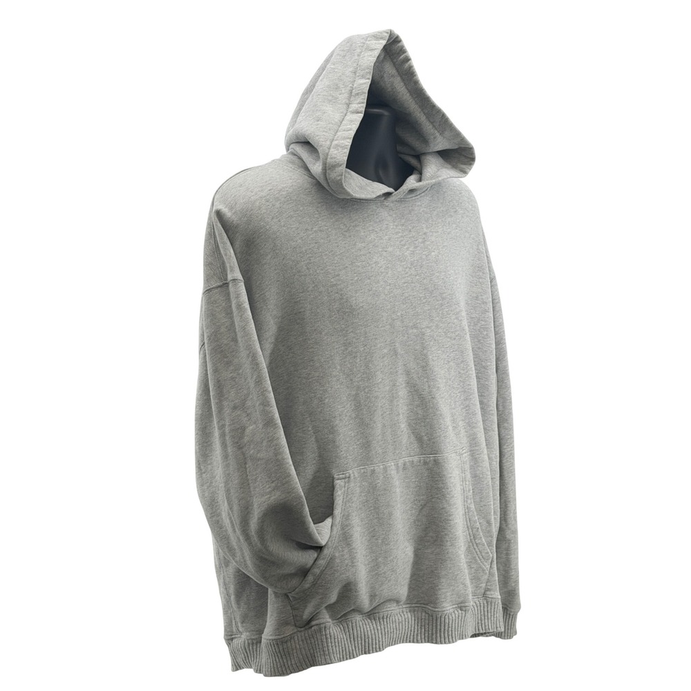 Elwood Core Hoodie XL Gray Organic Cotton Pullover Heavyweight Relaxed Fit - Picture 2 of 14